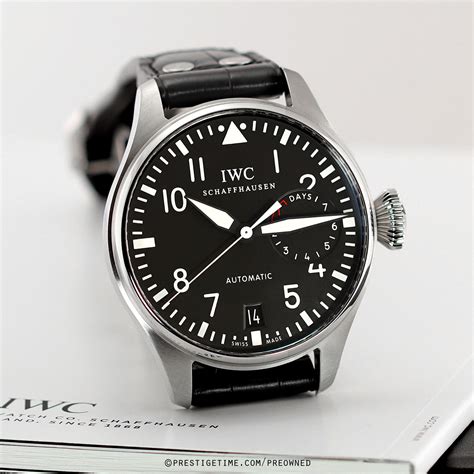 second hand iwc watches|pre owned iwc big pilot.